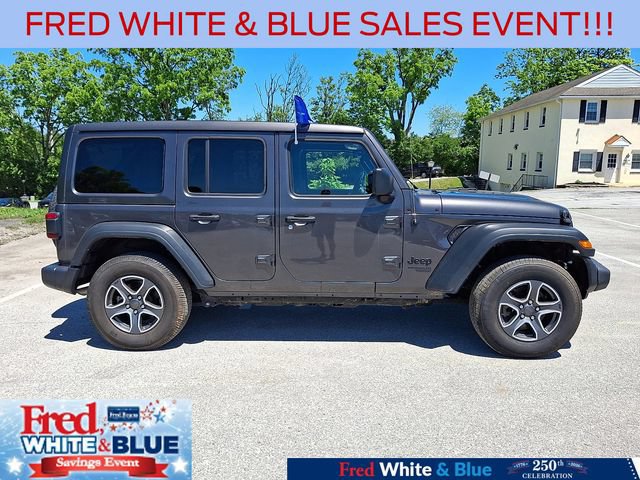 Used 2021 Jeep Wrangler Unlimited Sport w/ Sun And Sound Package AWD/4WD image 12