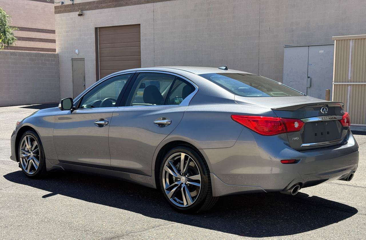 Used 2016 INFINITI Q50 Red Sport 400 AWD/4WD image 8