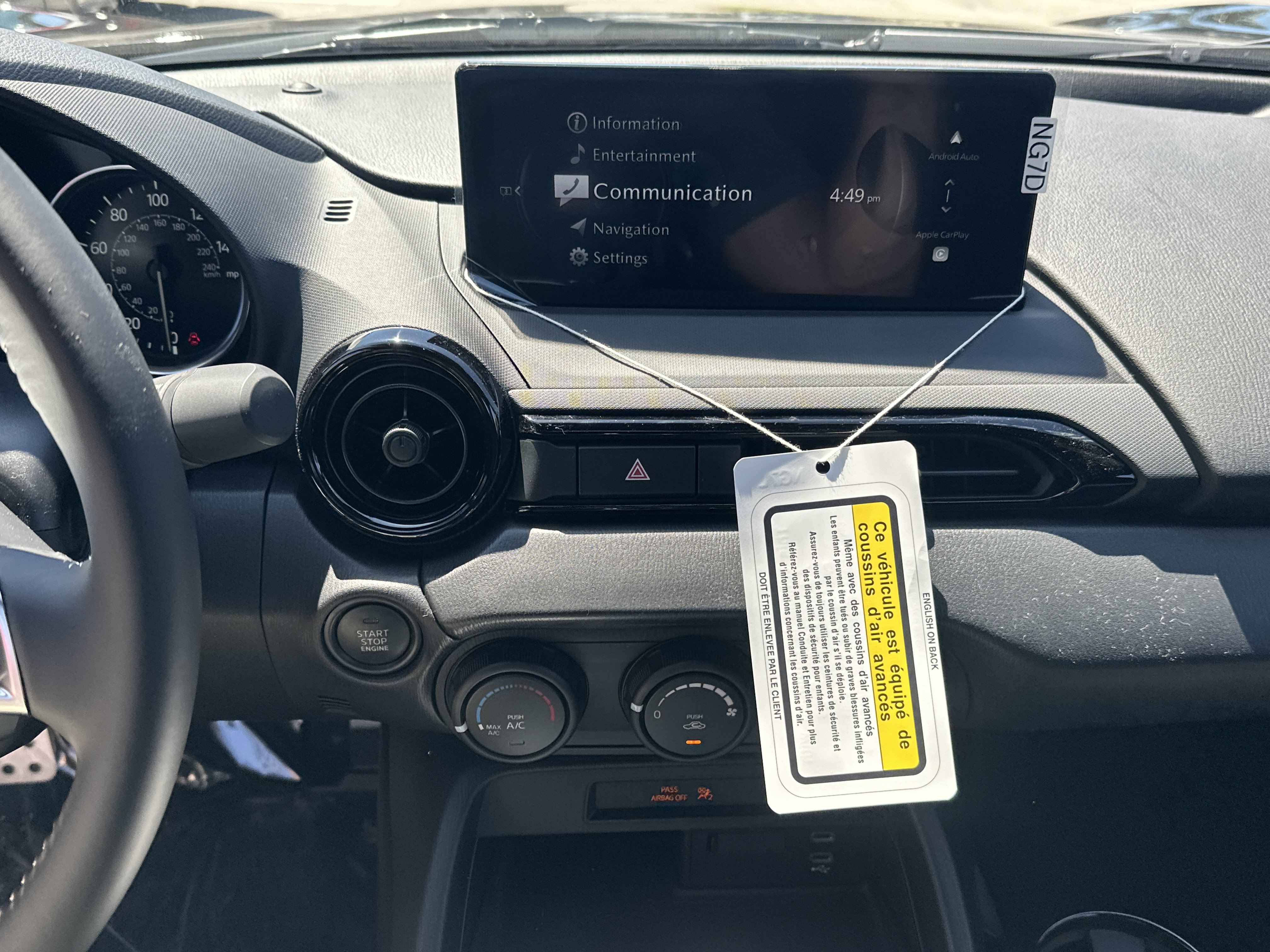 New 2026 MAZDA MX-5 Miata Sport w/ Interior Package RWD image 14
