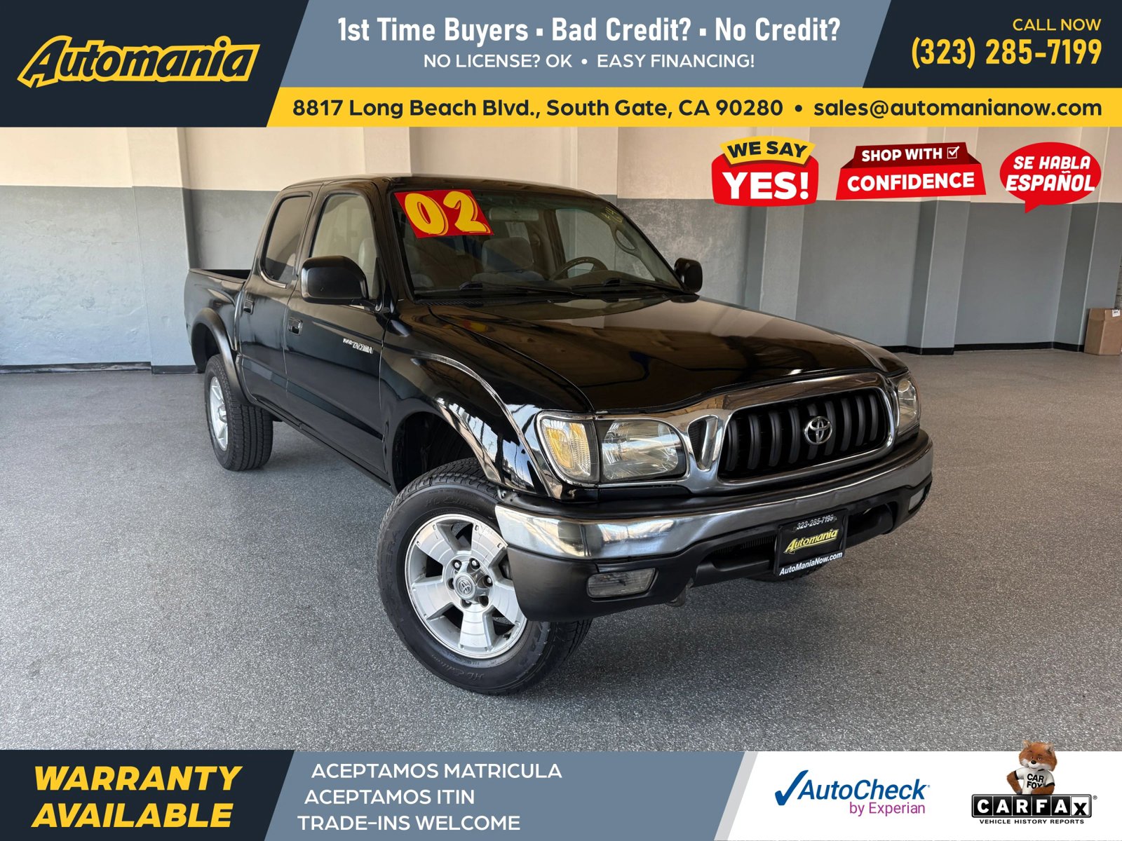 Used 2002 Toyota Tacoma PreRunner image 1