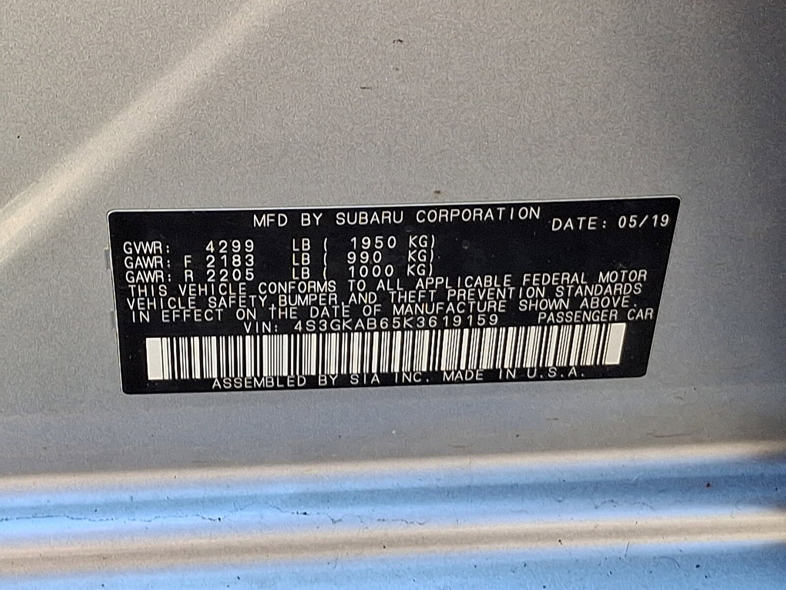 Used 2019 Subaru Impreza 2.0i w/ Popular Package #1 AWD/4WD image 26