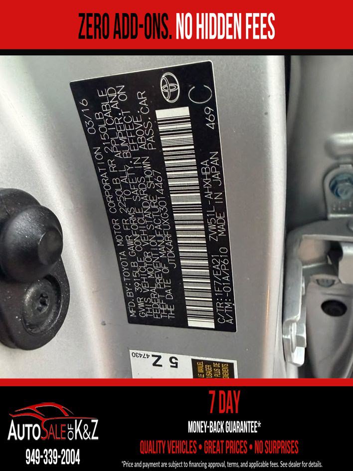 Used 2016 Toyota Prius Three Touring FWD image 26