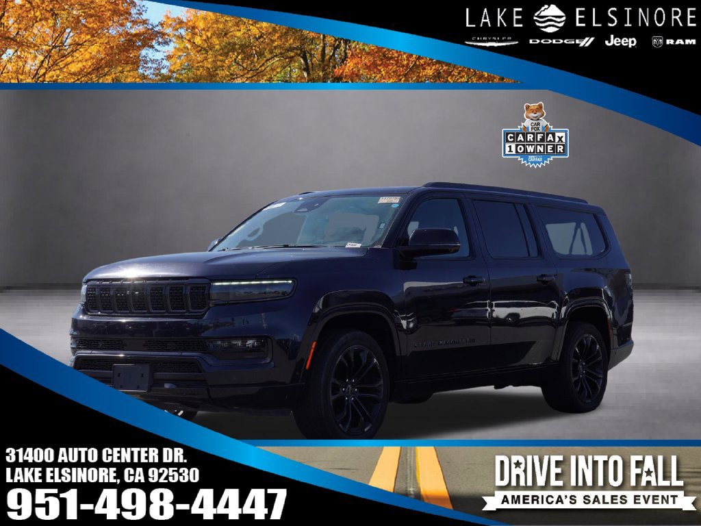 Used 2024 Jeep Grand Wagoneer L Series II w/ Quick Order Packagew 28T AWD/4WD image 1