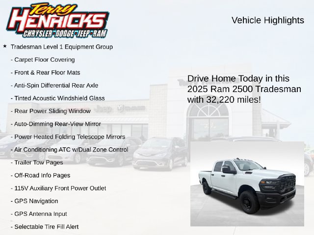 Used 2025 RAM 2500 Tradesman AWD/4WD image 4