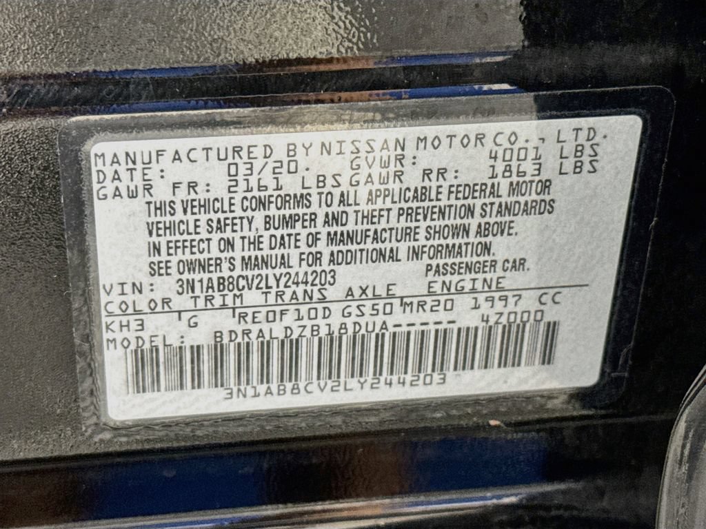 Used 2020 Nissan Sentra SV FWD image 29