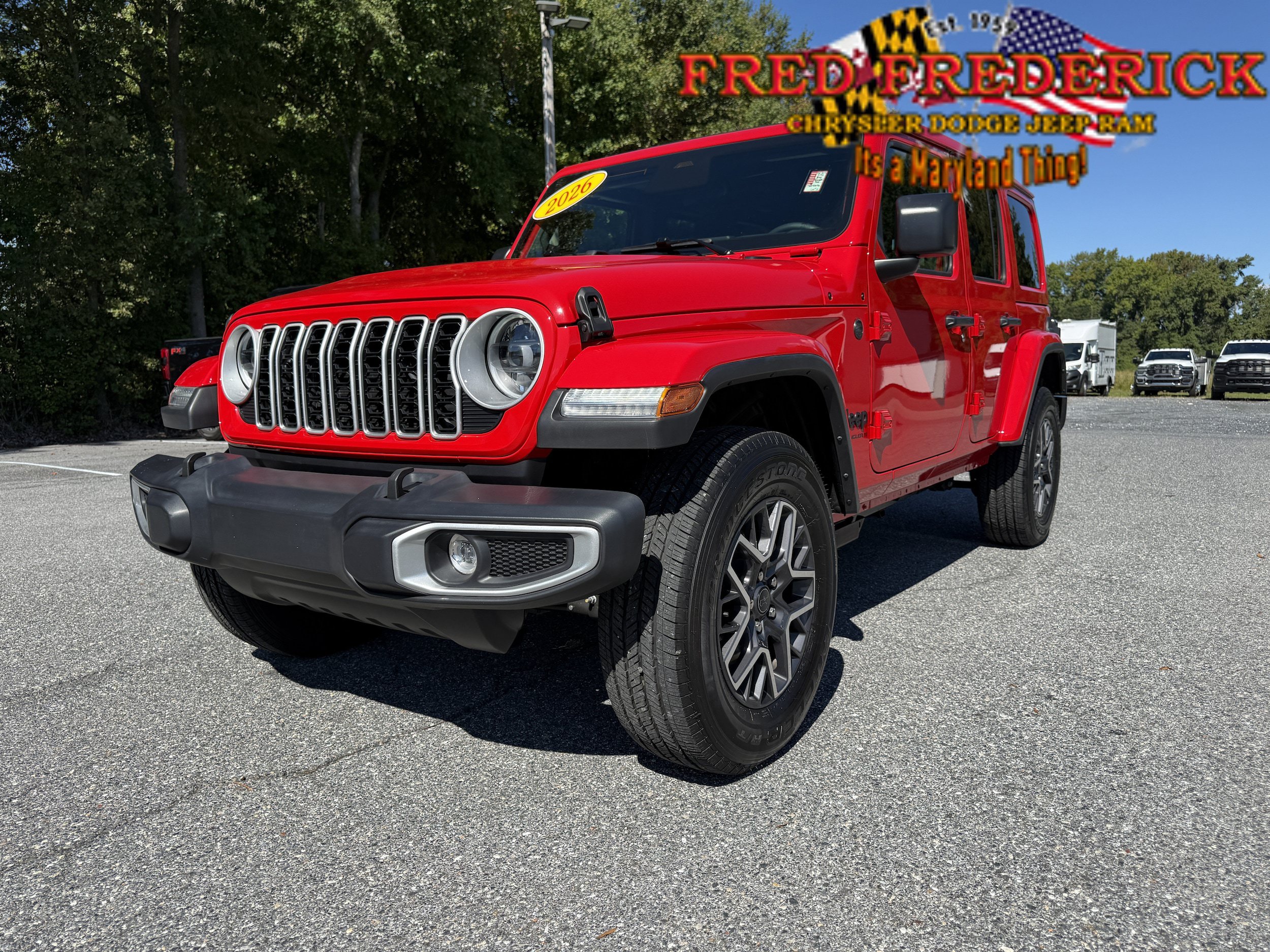 Used 2026 Jeep Wrangler Unlimited Sahara AWD/4WD image 3