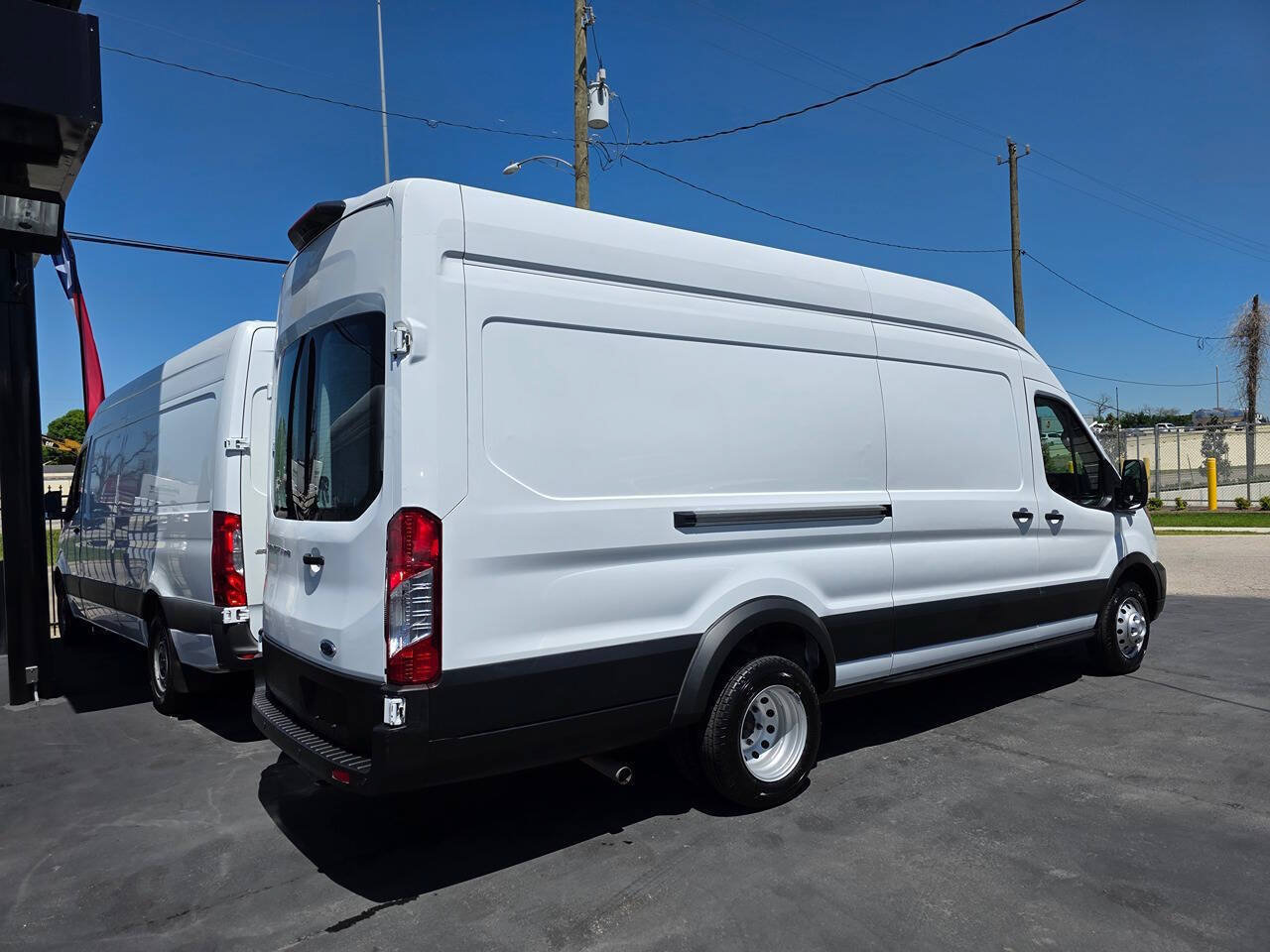 Used 2023 Ford Transit 350 148 High Roof Extended DRW RWD image 6