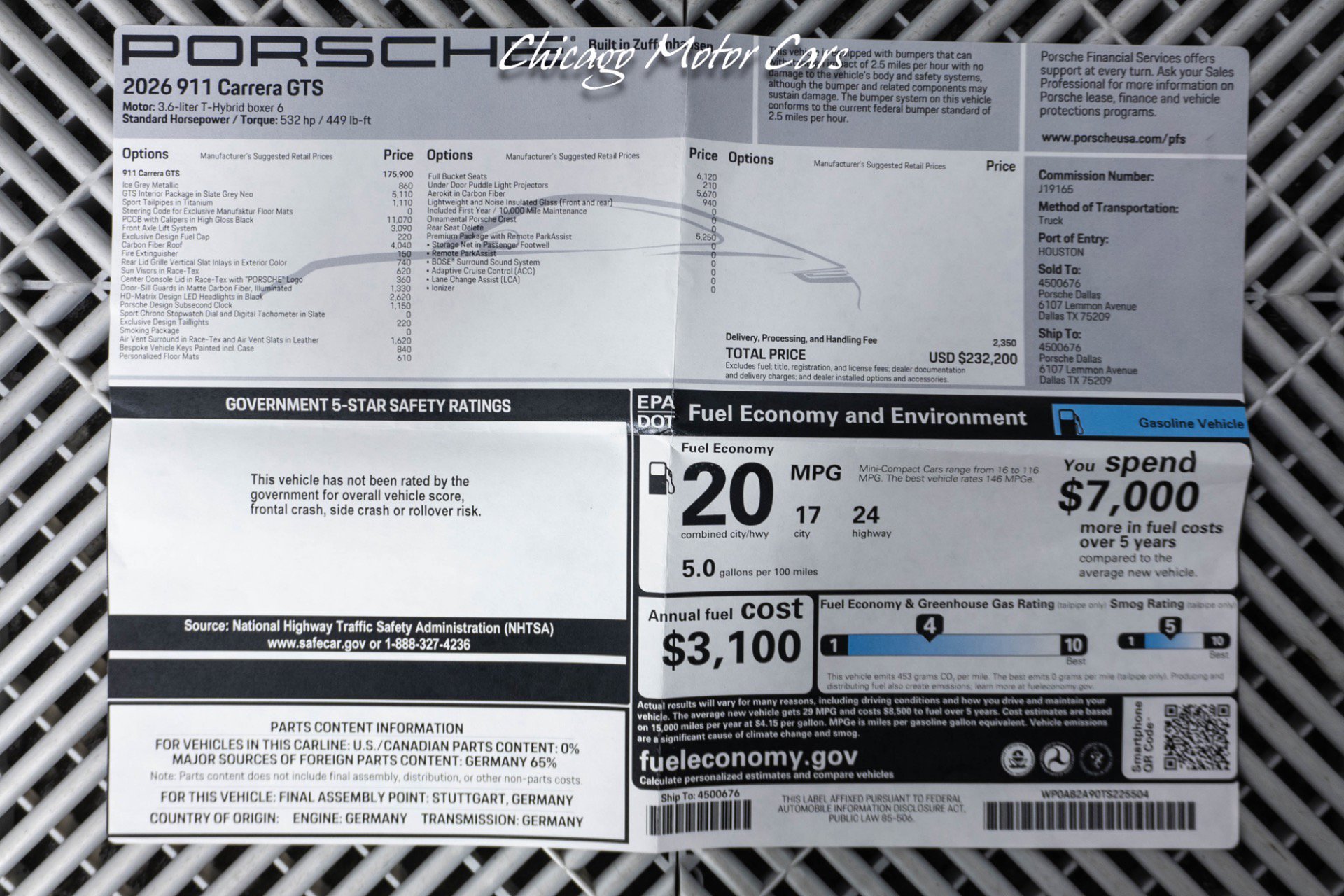 Used 2026 Porsche 911 GTS image 59