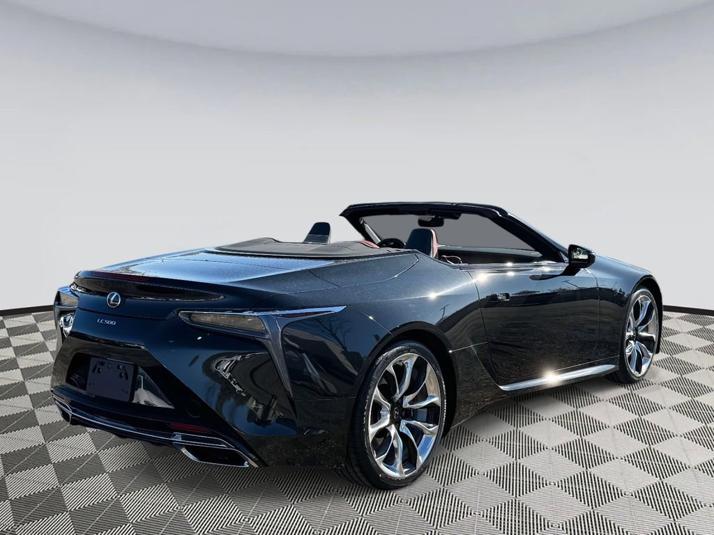 Used 2021 Lexus LC 500 Convertible w/ Touring Package image 3