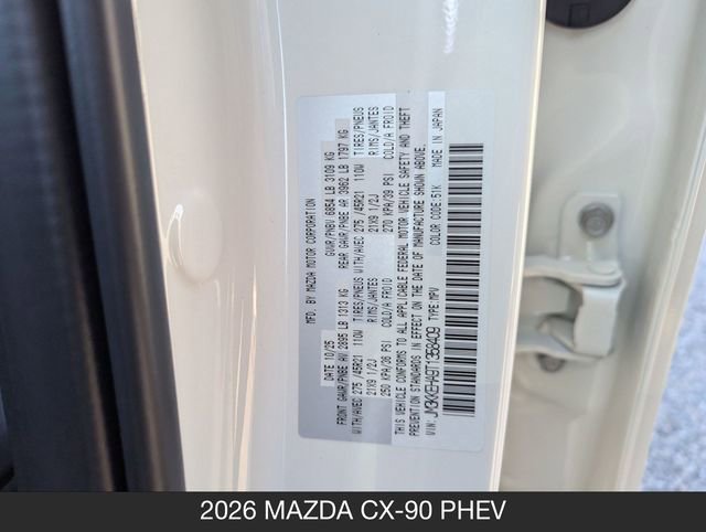 New 2026 MAZDA CX-90 Plug-In Hybrid w/ Premium Plus AWD/4WD image 29