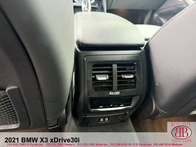 Used 2021 BMW X3 xDrive30i w/ Premium Package image 12