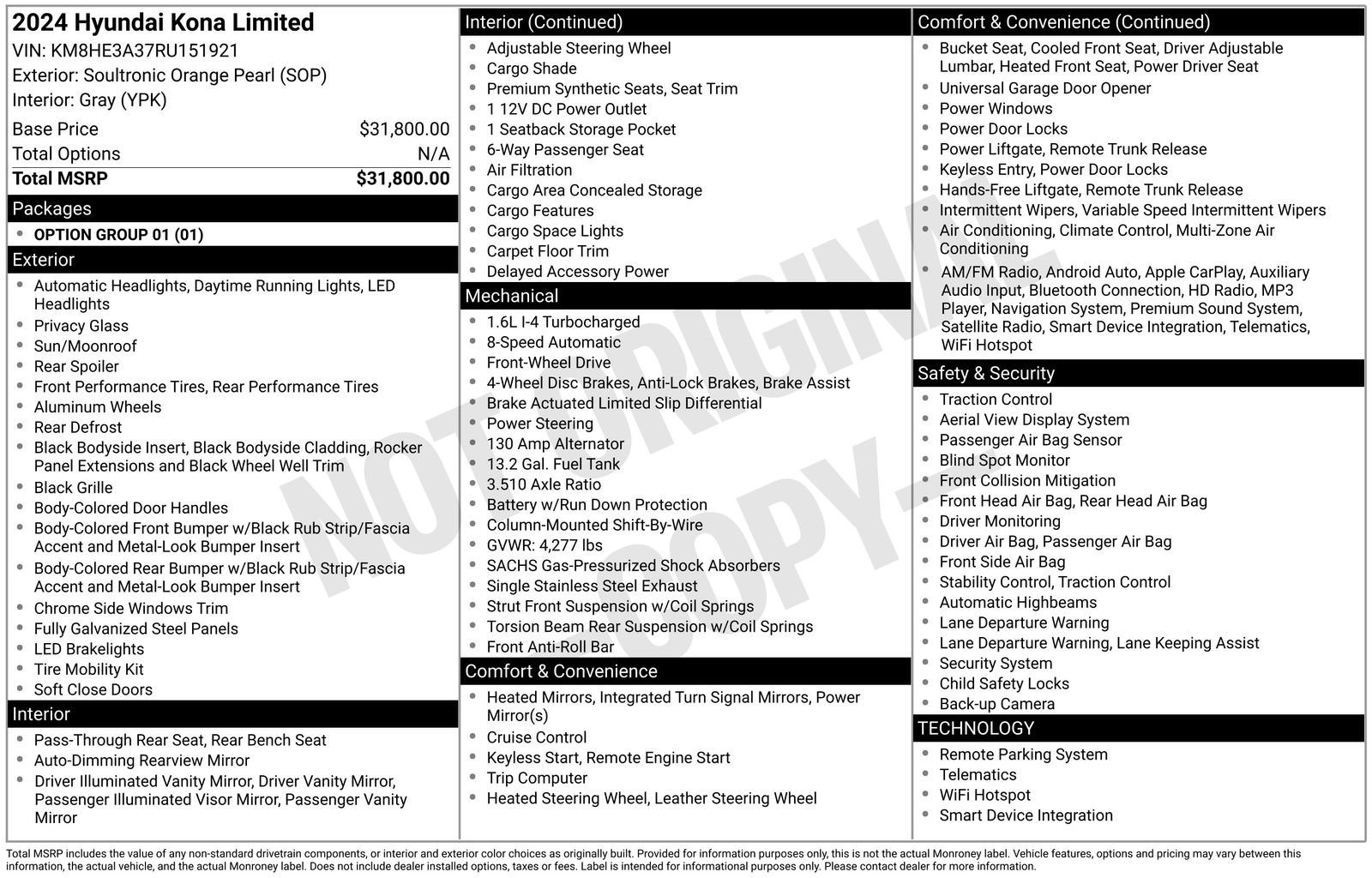 Used 2024 Hyundai Kona Limited image 5