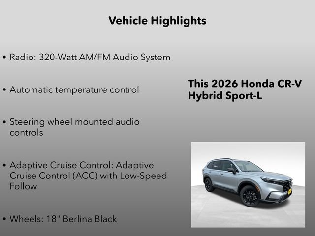 New 2026 Honda CR-V Sport-L image 5