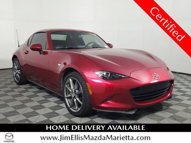Used 2022 MAZDA MX-5 Miata RF Grand Touring RWD image 1
