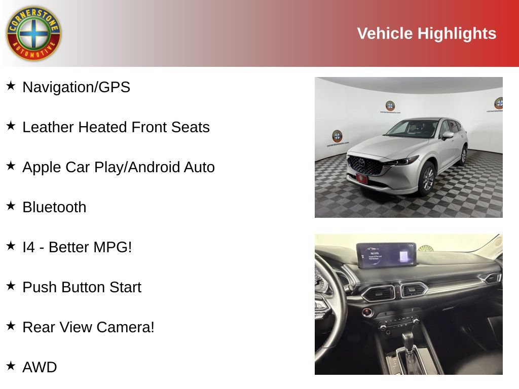 Used 2025 MAZDA CX-5 AWD 2.5 S w/ Select Package image 2