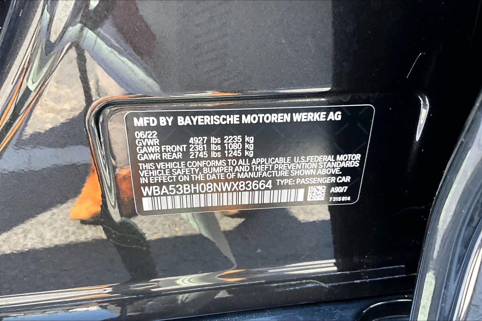 Used 2022 BMW 530i w/ Premium Package RWD image 35