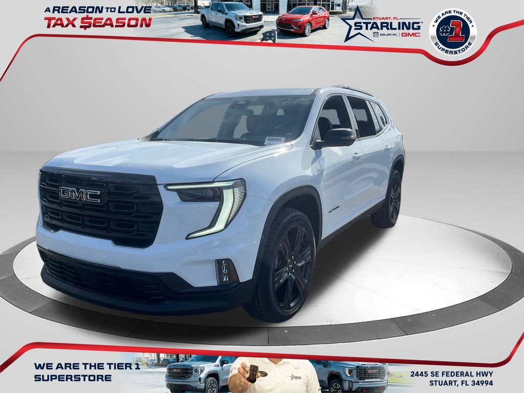 New 2026 GMC Acadia Elevation w/ Black Edition