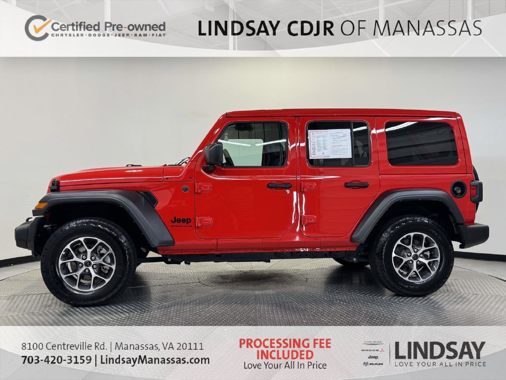 Used 2025 Jeep Wrangler Unlimited Sport AWD/4WD image 6