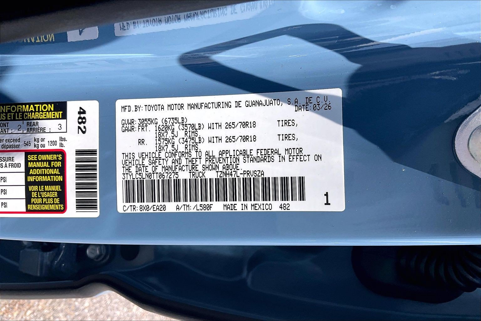 New 2026 Toyota Tacoma TRD Off-Road AWD/4WD image 17