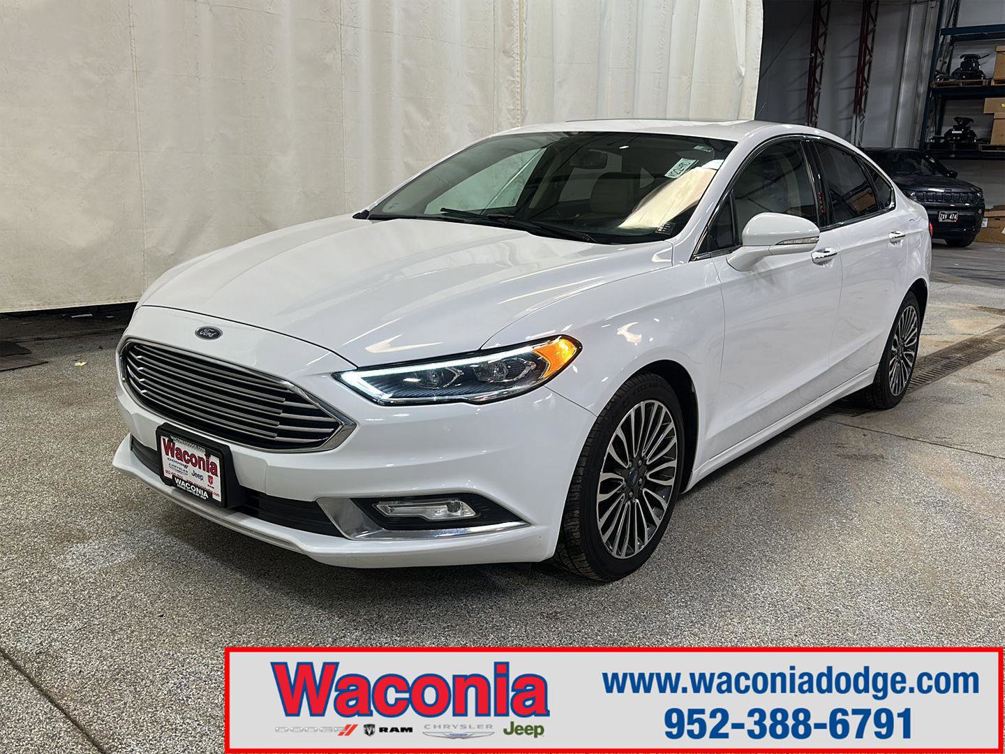 Used 2017 Ford Fusion Titanium image 1