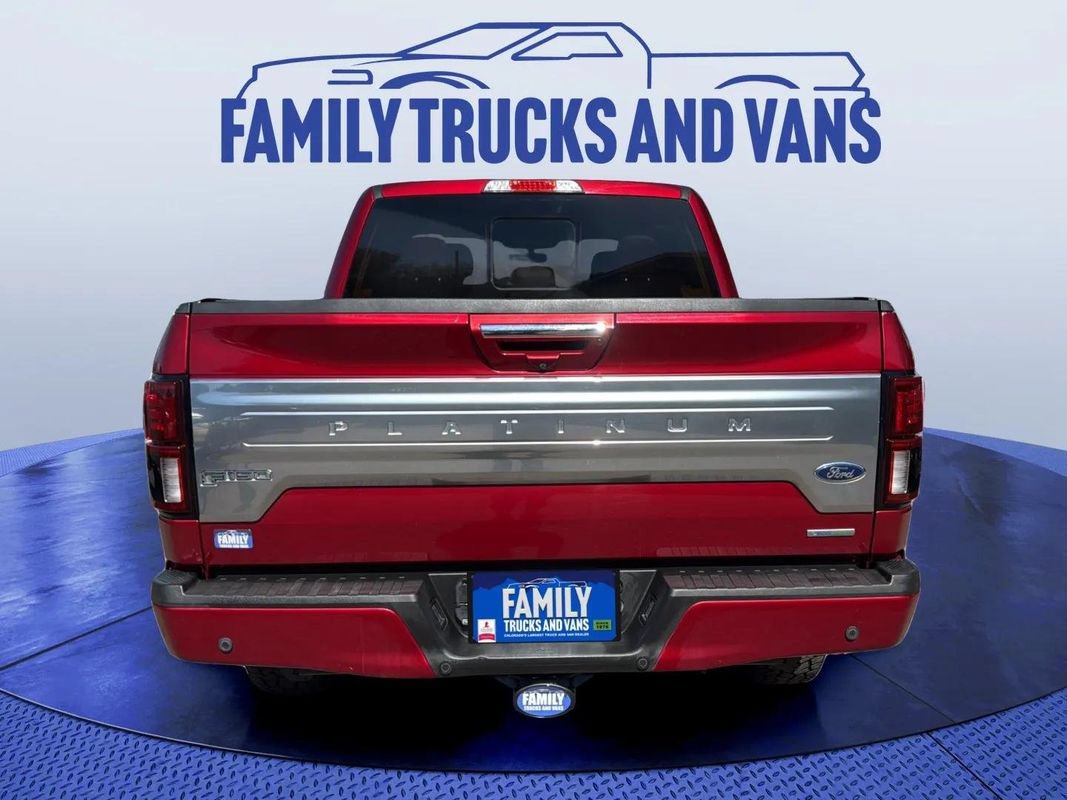 Used 2018 Ford F150 Platinum w/ Equipment Group 701A Luxury AWD/4WD image 4