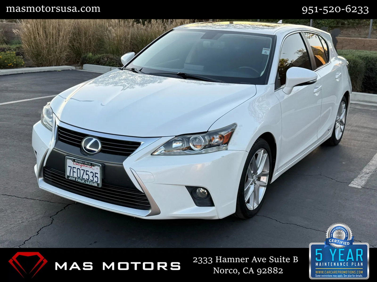 Used 2014 Lexus CT 200h Premium image 1