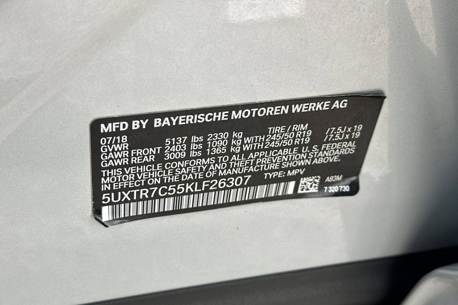 Used 2019 BMW X3 sDrive30i w/ Driving Assistance Package RWD image 36