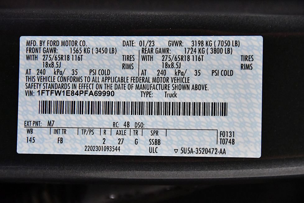Used 2023 Ford F150 XLT w/ Equipment Group 302A High AWD/4WD image 17