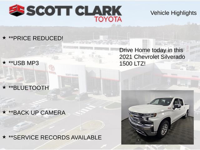 Used 2021 Chevrolet Silverado 1500 LTZ w/ Technology Package image 8