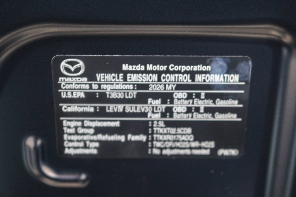 New 2026 MAZDA CX-90 Plug-In Hybrid w/ Preferred AWD/4WD image 13
