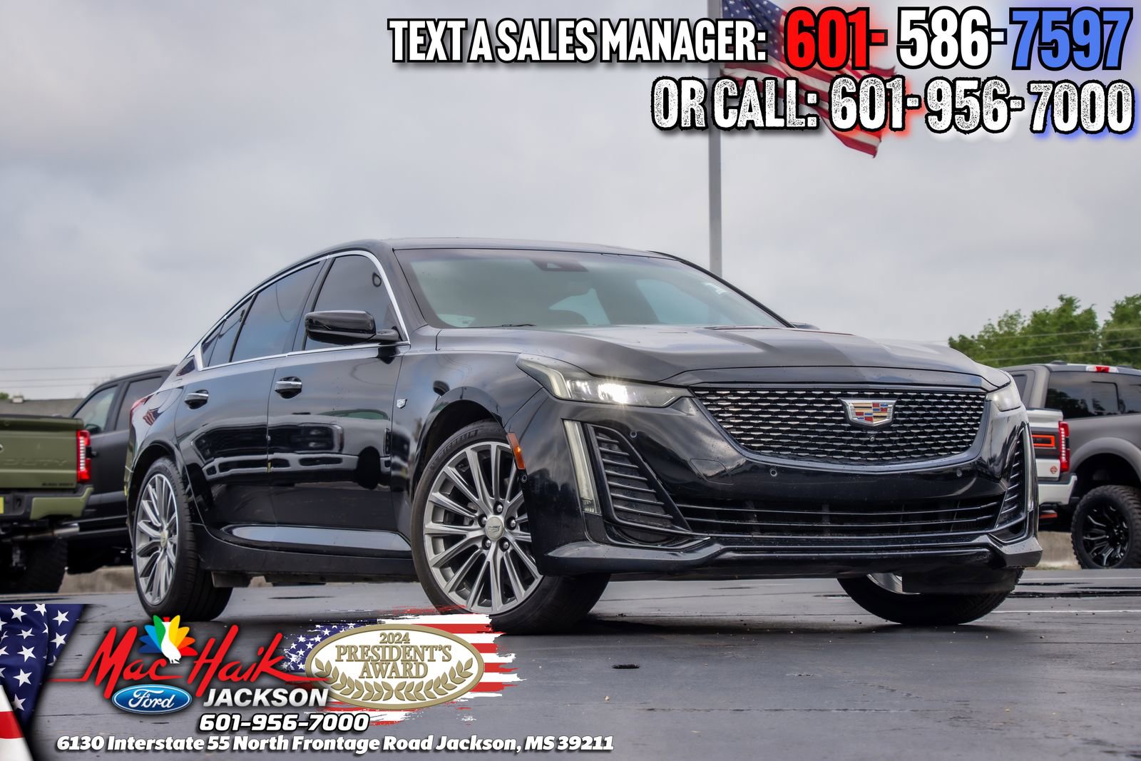 Used 2021 Cadillac CT5 Premium Luxury w/ Parking Package RWD image 1