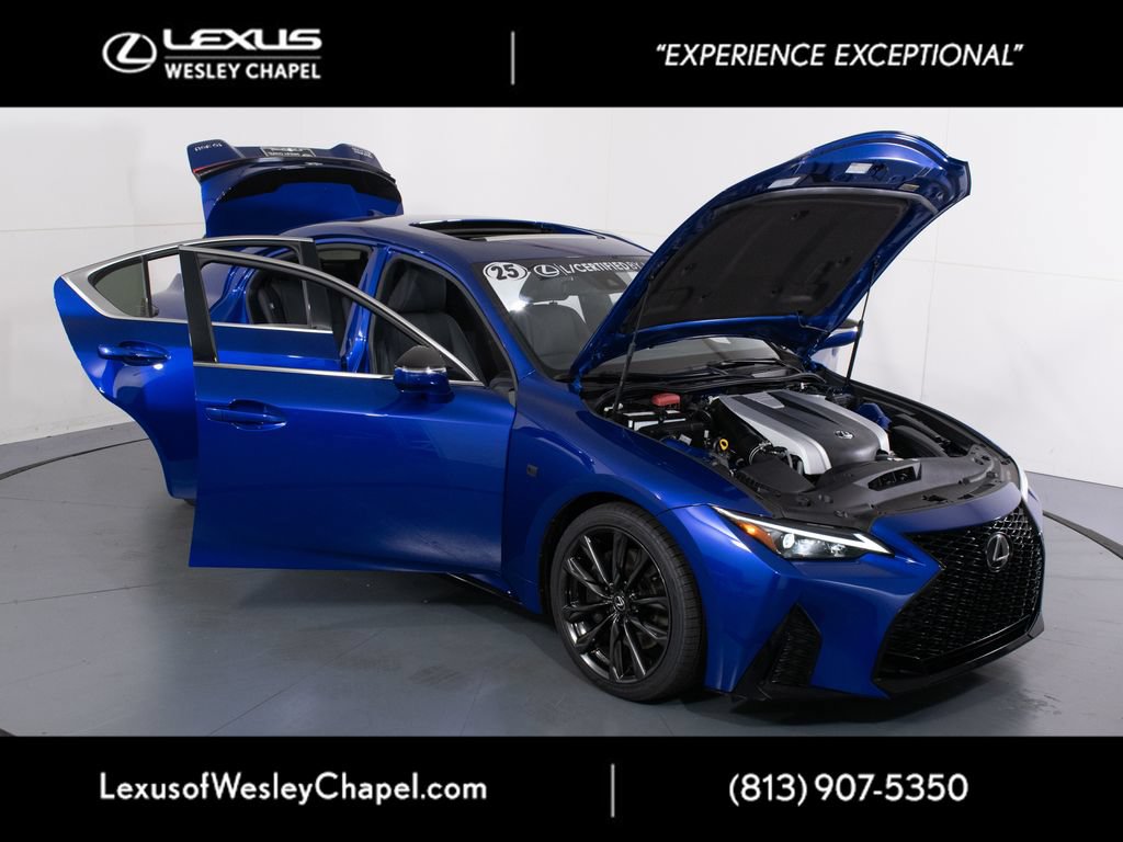 Certified 2025 Lexus IS 350 F Sport RWD image 12
