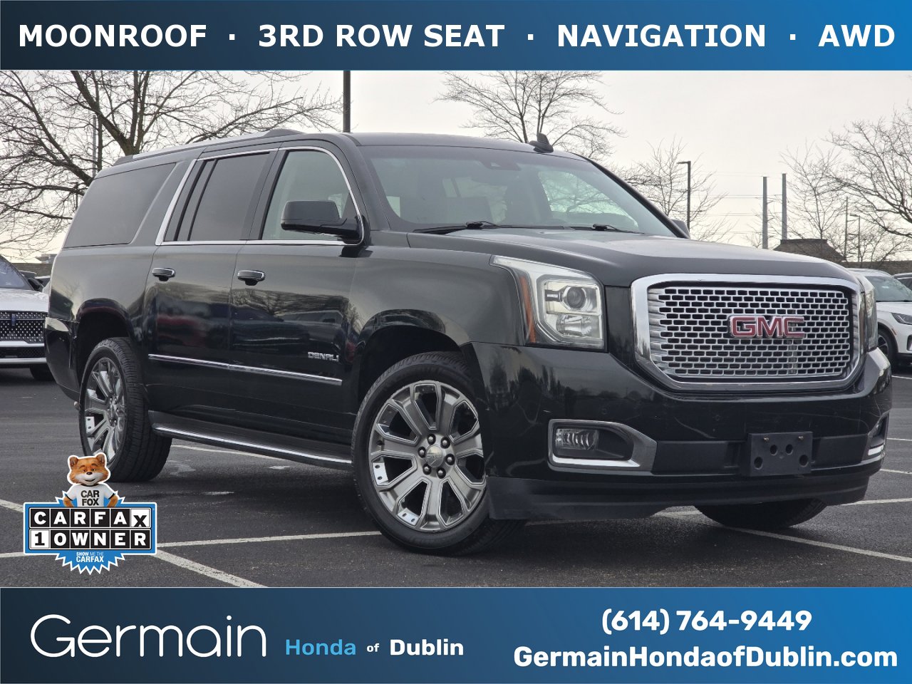 Used 2016 GMC Yukon XL Denali w/ Open Road Package