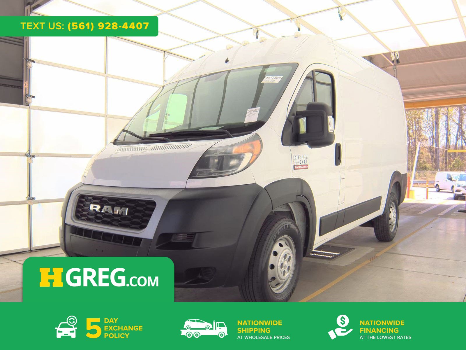 Used 2019 RAM ProMaster 1500 FWD image 1