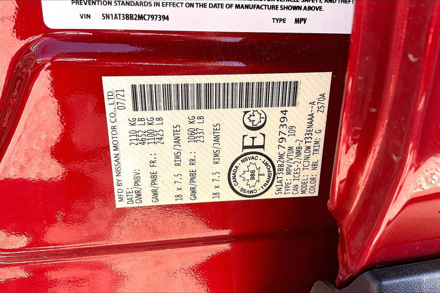 Used 2021 Nissan Rogue SV image 33