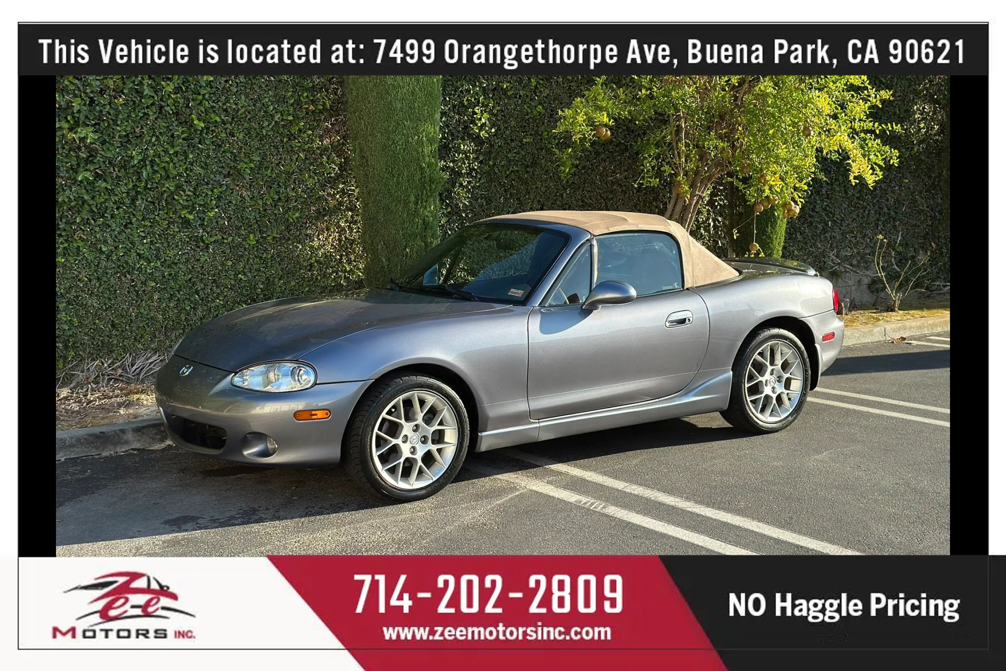 Used 2002 MAZDA MX-5 Miata SE RWD image 12