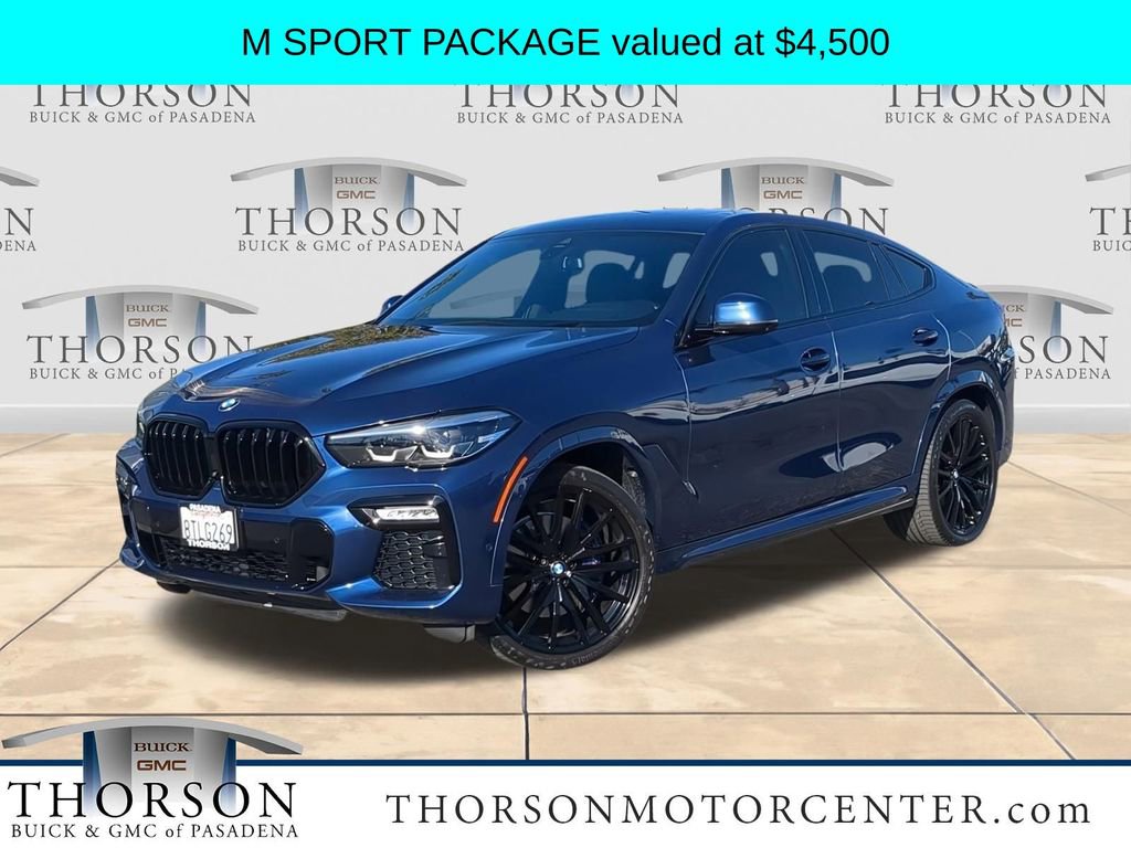 Used 2021 BMW X6 sDrive40i w/ M Sport Package image 1