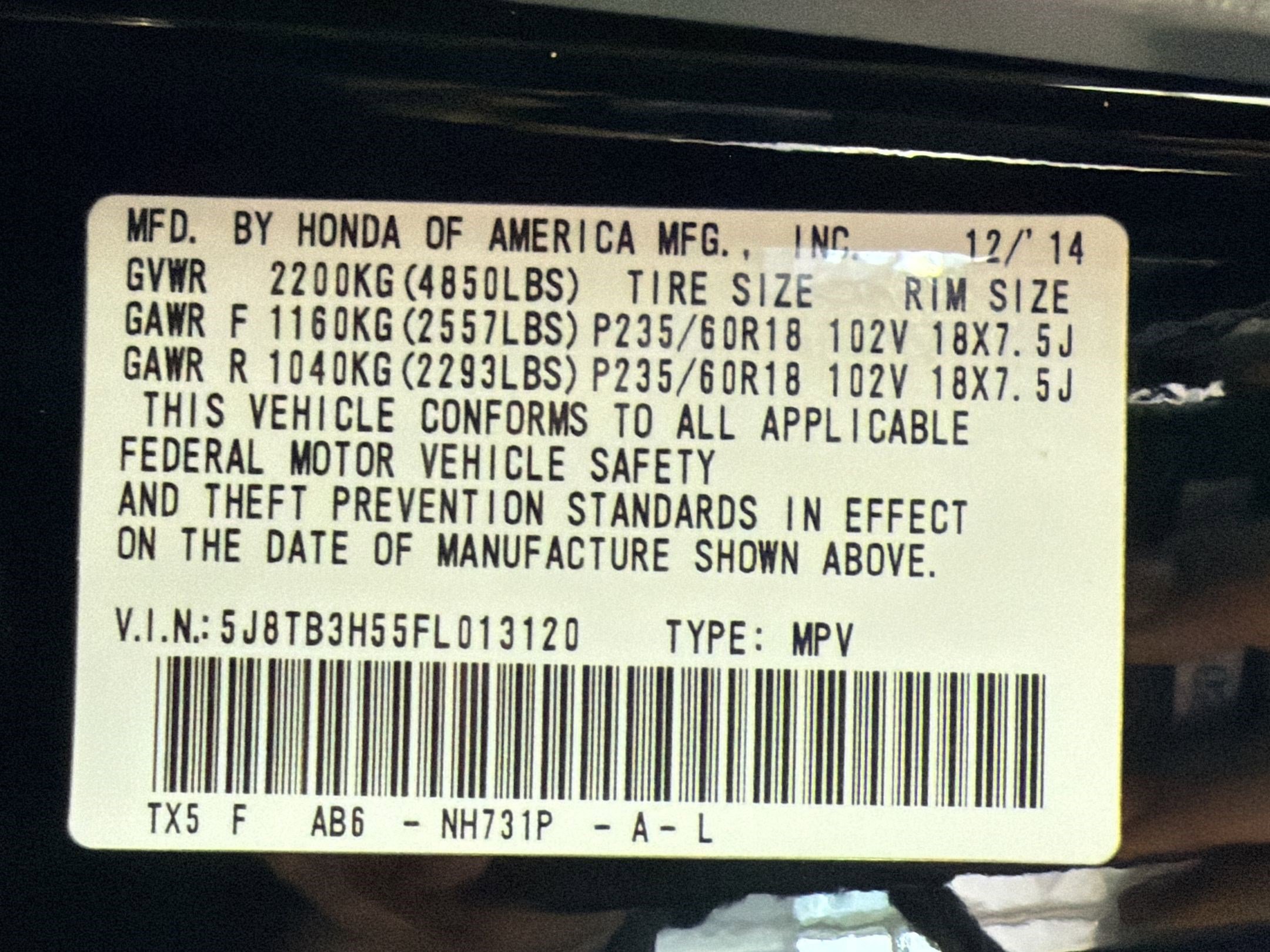 Used 2015 Acura RDX FWD w/ Technology Package image 20