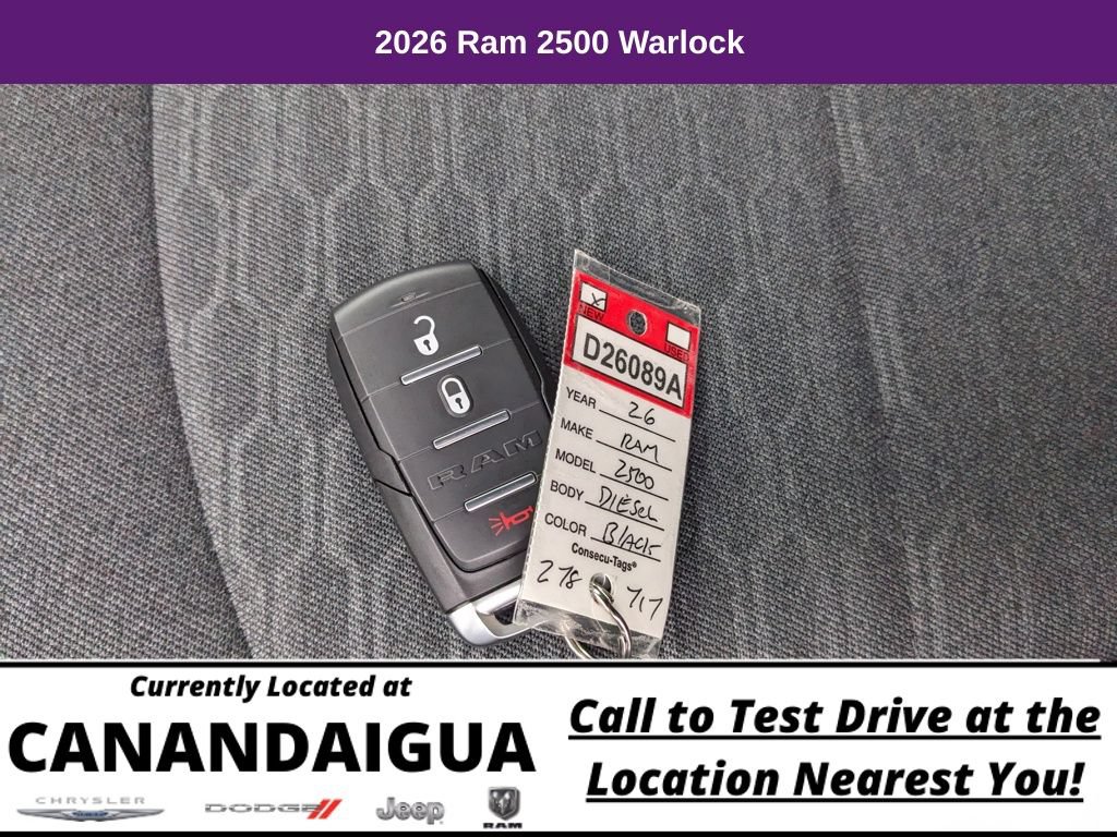 New 2026 RAM 2500 Warlock AWD/4WD image 43