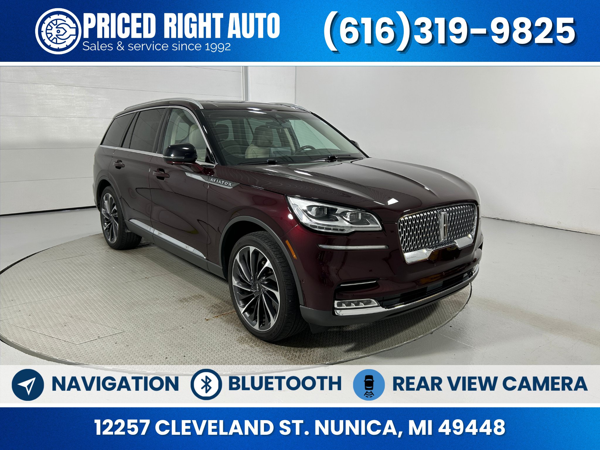 Used 2020 Lincoln Aviator Reserve w/ Equipment Group 202A