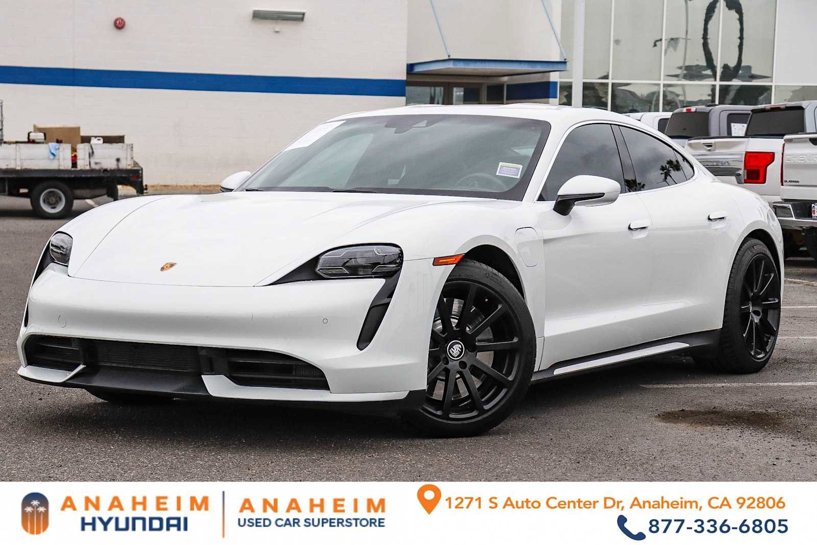 Used 2021 Porsche Taycan Turbo AWD/4WD image 1