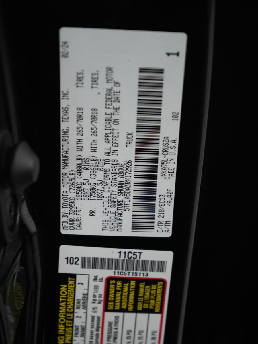 Used 2024 Toyota Tundra SR5 w/ SR5 Premium Package AWD/4WD image 27
