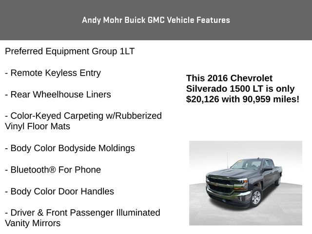 Used 2016 Chevrolet Silverado 1500 LT w/ All Star Edition AWD/4WD image 8