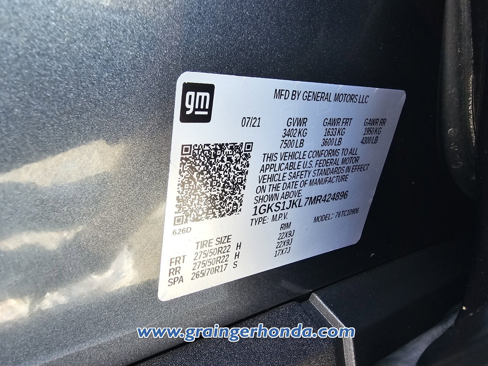 Used 2021 GMC Yukon XL Denali w/ Denali Ultimate Package image 14