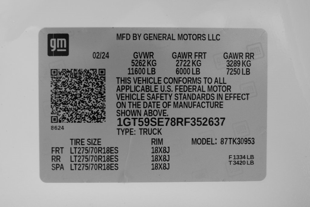 New 2024 GMC Sierra 3500 Pro w/ Convenience Package image 20