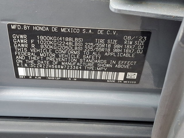 Certified 2024 Honda HR-V Sport image 28
