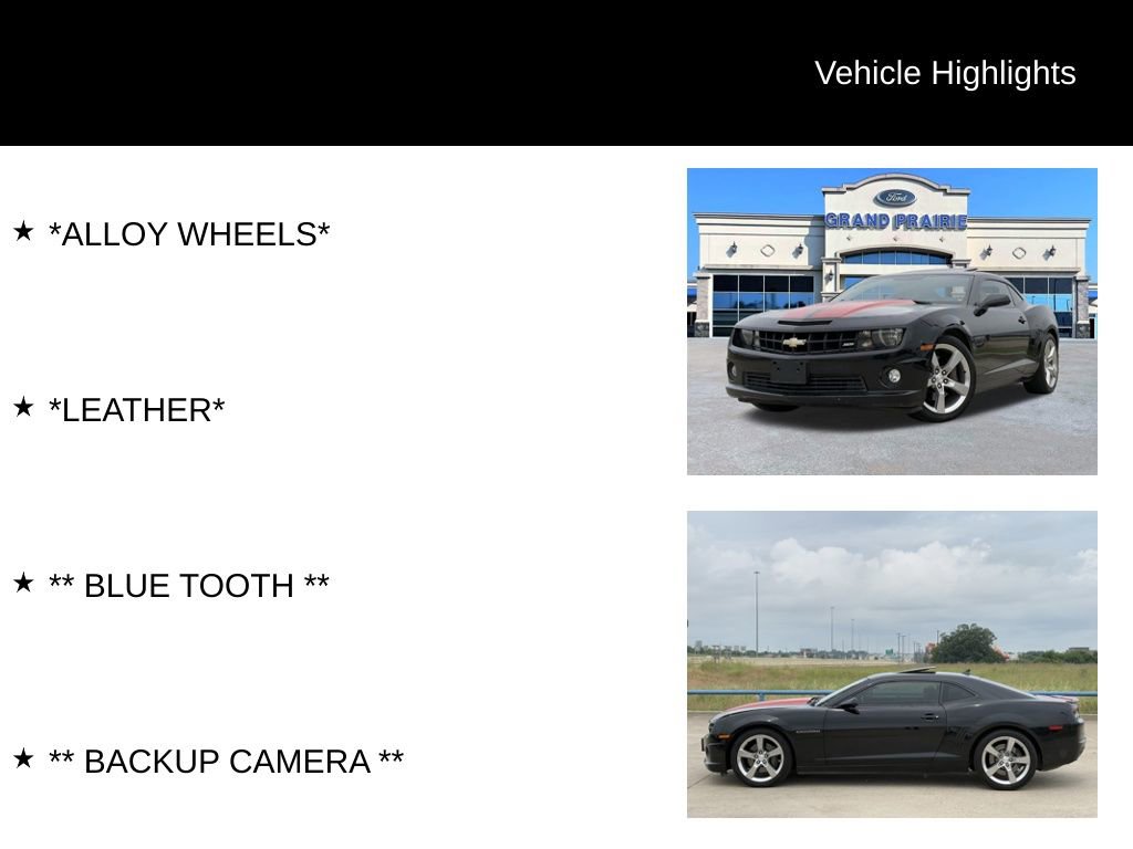 Used 2013 Chevrolet Camaro SS RWD image 4