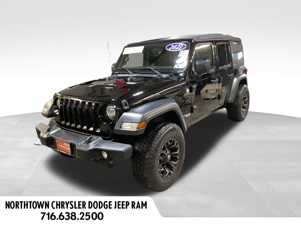 Certified 2021 Jeep Wrangler Unlimited Sport
