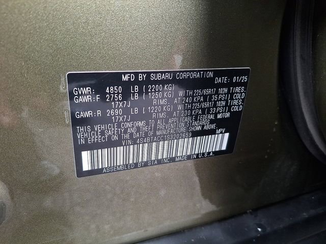 Certified 2025 Subaru Outback Premium image 26