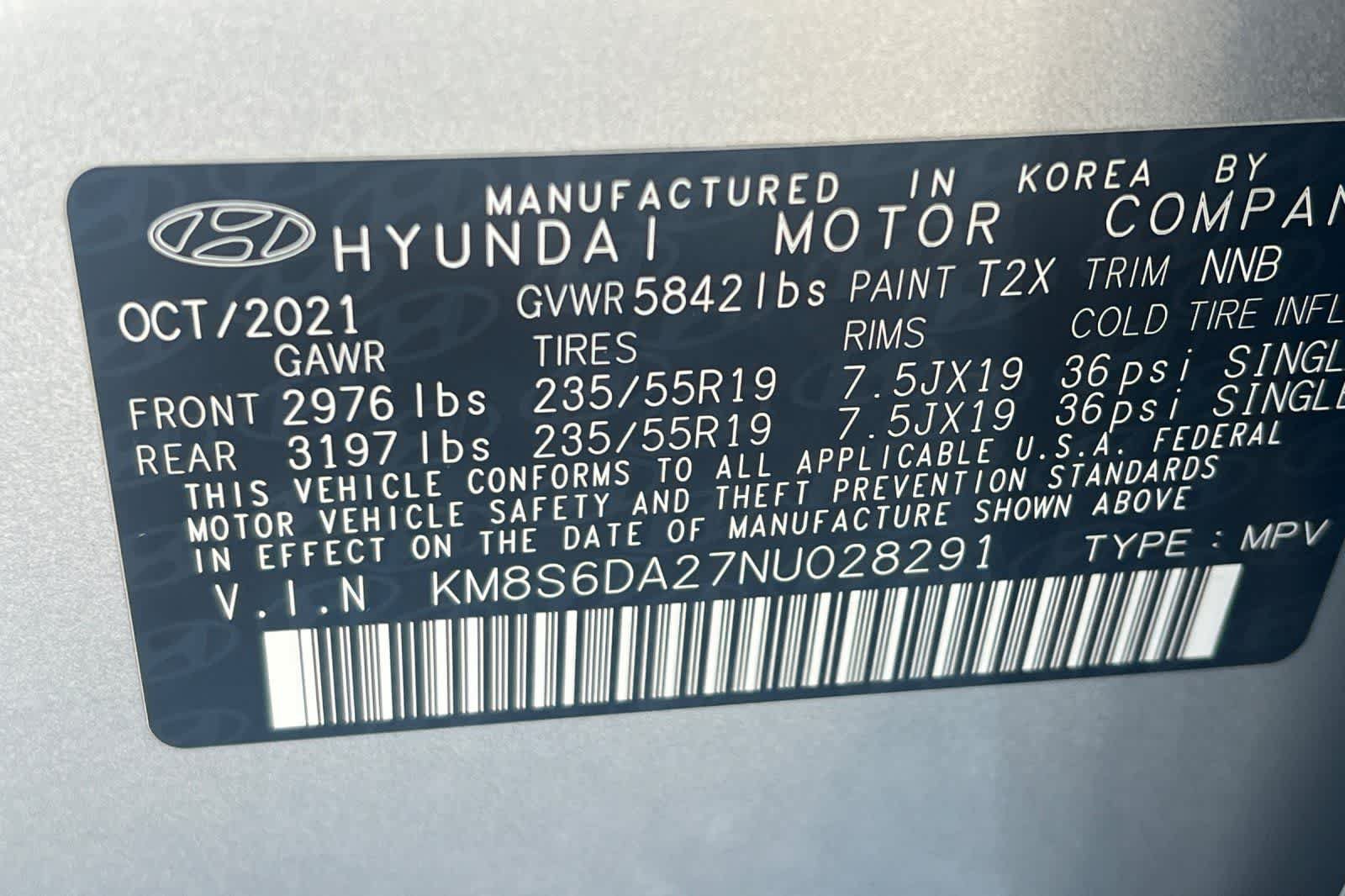 Used 2022 Hyundai Santa Fe SEL Convenience w/ Cargo Package AWD/4WD image 37
